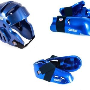 Lightning Blue Karate Sparring Equipment Package Offer – Big Boy…