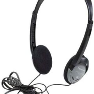 Panasonic Lightweight Over-Ear Headphones with XBS RP-HT21 (Black…
