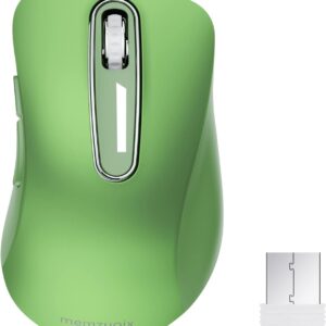 Memzuoix 2.4G Wireless Mouse, 1200 DPI Mobile Optical Mouse…