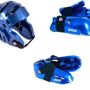 Lightning BLUE Karate Sparring Equipment Package Offer – Med…