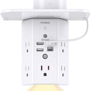 Multiple plug outlets, wall outlet extender with plug…