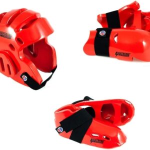 Lightning Red Karate Sparring Equipment Package Offer – Medi…