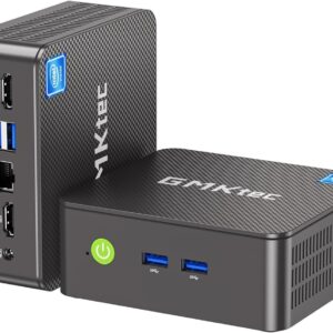 GMKtec Mini PC, Intel N100 Windows 11 Pro (3.4 GHz), 16 GB DDR…