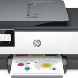 HP OfficeJet 8015e Wireless Color Multifunction Printer with 3…