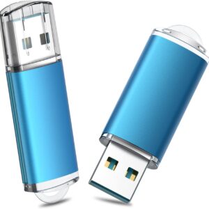 TOPESEL 2 Pack 128GB USB 3.0 High Speed ​​Flash Drive 128G…