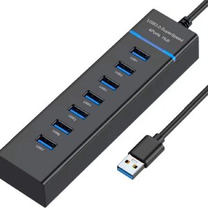 USB 3.0 Hub, VIENON 7 Port USB Data Hub Splitter for…