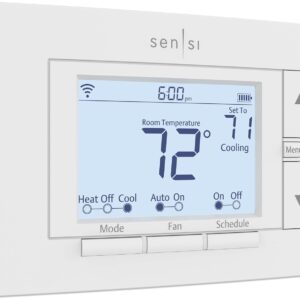 Sensi smart thermostat, 100 years of experience, Wi-Fi, data…