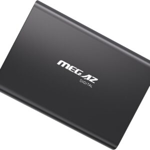 500GB Portable External Hard Drive, HDD USB 3.0 Compatible for…