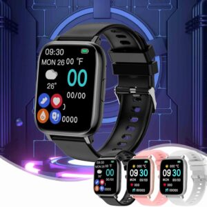 Clearance Smartwatch for men, 1.77″ HD touch screen with responsive…