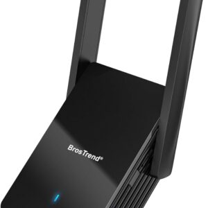 BrosTrend WiFi 6 AX3000 WiFi to Ethernet Adapter with RJ45 G…