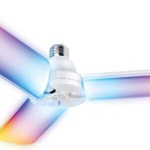 Feit Electric Smart LED Garage Light, RGBW 3 Panels, WiFi 2.4…