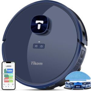 Tikom Robot Vacuum and Mop Combo, LiDAR Navigation, L9000 Ro…