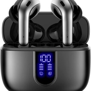 TAGRY Bluetooth Earphones True Wireless Earphones 60H Playbac…