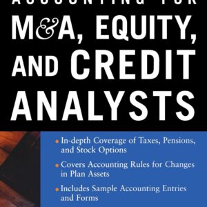 Accounting for mergers and acquisitions, stocks and credit analysts