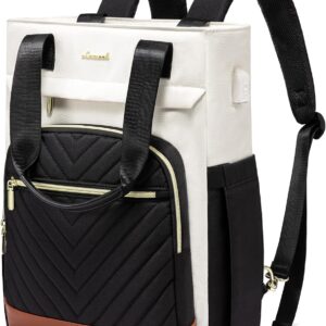 LOVEVOOK Laptop Backpack for Women, 15.6 Inch Work Laptop Bag…