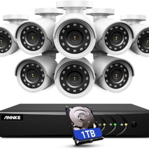 ANNKE 3K Lite Wired Security Camera System with AI Human/Veh…
