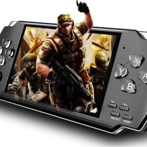 Handheld Game Console, Built-in 1200 Games 4.3″ HD Screen…