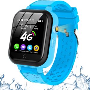 Smart Watch for Kids, 4G Kids Phone Smartwatch with…