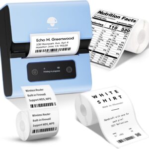 Phomemo New M221 Label Printer, 3'' Flagship Bluetooth Thermal Printer…