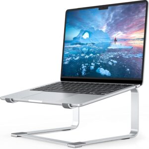 SOUNDANCE Laptop Stand for Desk, Metal Riser for Laptop…