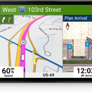 Garmin dēzl OTR610, large and easy-to-read 6” truck GPS navigator…