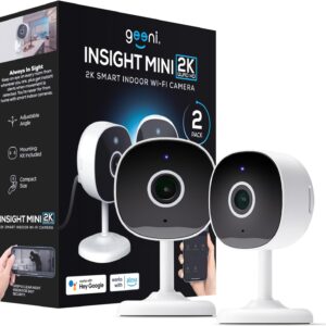 Geeni Insight Smart Security Camera for Home – 2K Quad HD, W…