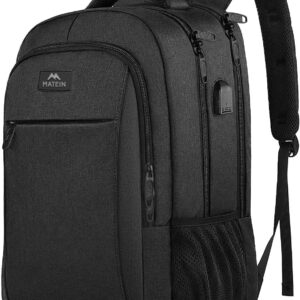 MATEIN Business Laptop Backpack, Travel Bag for 15.6 Inch Laptop…