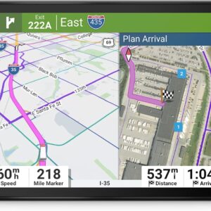 Garmin dēzl OTR810, large and easy-to-read 8″ truck GPS navigator…