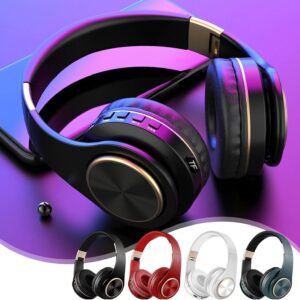 Foldable Bluetooth Wireless Headphones Bluetooth Stereo Headphones…
