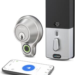 Lockly Flex Touch Smart Lock – Secure Keyless Entry with Flip…