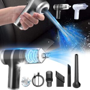 High Power Handheld Vacuum Cleaner with Light, 9000pa Powerful…