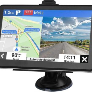 Car GPS Navigation, Latest Map 2024 with 7 Inch Touch Screen…