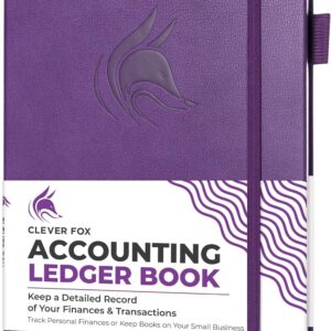 Clever Fox Accounting Book – Accounting Book for Small…