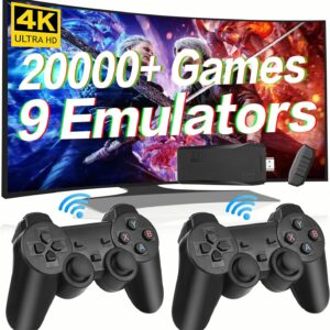 Wireless Retro Game Console, Built-in HD Classic Game Console…