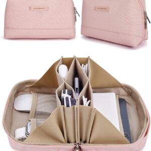 BAGSMART Electronics Organizer Bag, Small Travel Technology Organizer Bag…