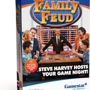 Family FEUD game with Steve Harvey, stream Steve directly on…