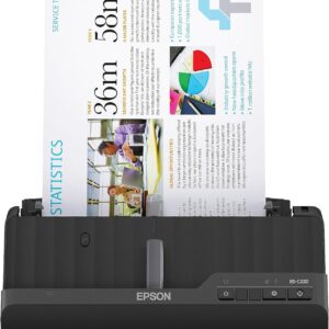 Epson Workforce ES-C220 Compact Desktop Document Scanner with…