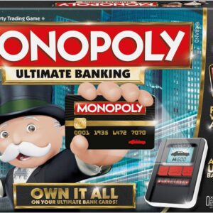 Hasbro Gaming Monopoly Ultimate Banking Edition Board Game for…