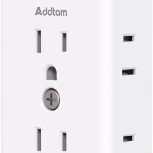 Multi Plug Outlet Extender Adapter – Addtam Electrical 6…