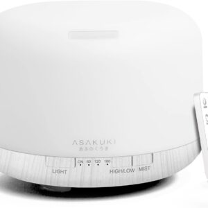ASAKUKI 500ml Premium Essential Oil Diffuser with Remote Control…
