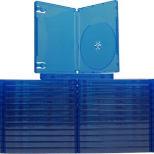 (50) Blue Gaming Cases – Compatible with Playstation 4 – 1 Dis…