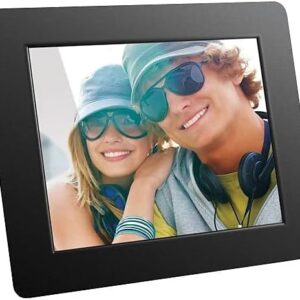 Aluratek 8 Inch LCD Digital Photo Frame with Automatic Slide Show…