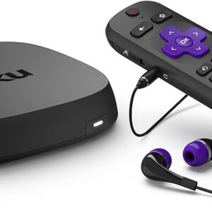 Roku Ultra 2022 4K/HDR Streaming Device and Roku Voice Remote…