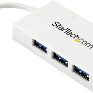 StarTech.com 4-Port USB C Hub with 1x USB-C and 3X USB-A…