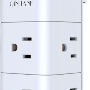 USB Outlet Extender Surge Protector – QINLIANF Multi Plug Ou…