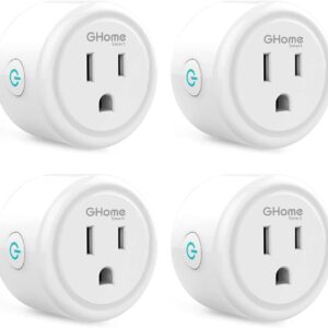 GHome Mini Smart Plug Compatible with Alexa and Google Home,…