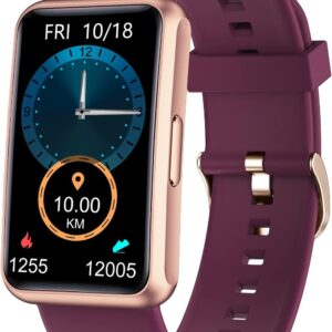 HUAKUA Fitness Tracker Watch for Men Women Kids, Without Bluetooth…