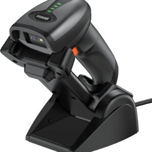 Symcode QR Industrial Bluetooth Barcode Scanner with…