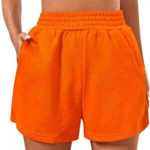 Women's Summer Running Shorts Casual Elastic High Waisted…