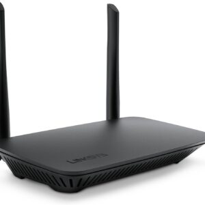 Linksys WiFi 5 Router |  1,500 square feet.  Foot coverage |  More than 20 devices…